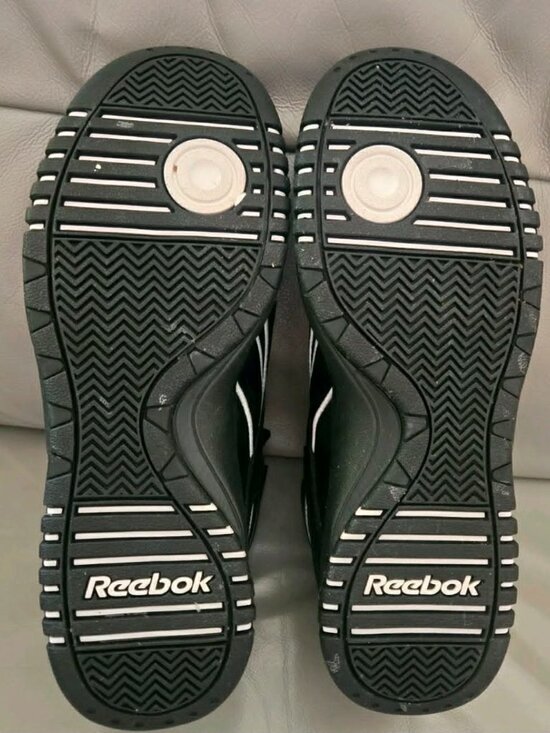 NWOB Reebok Super Jam II Basketball Shoes Men Black/White 4-137154 Size 11 2005
